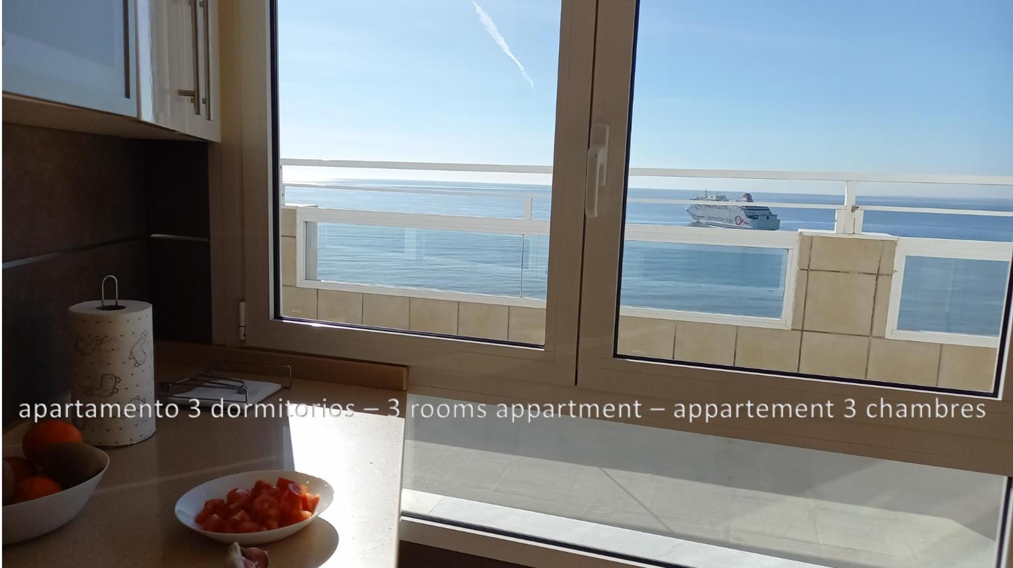 Appartement Superbe penthouse avec terrasse panoramique à Almería Extérieur photo