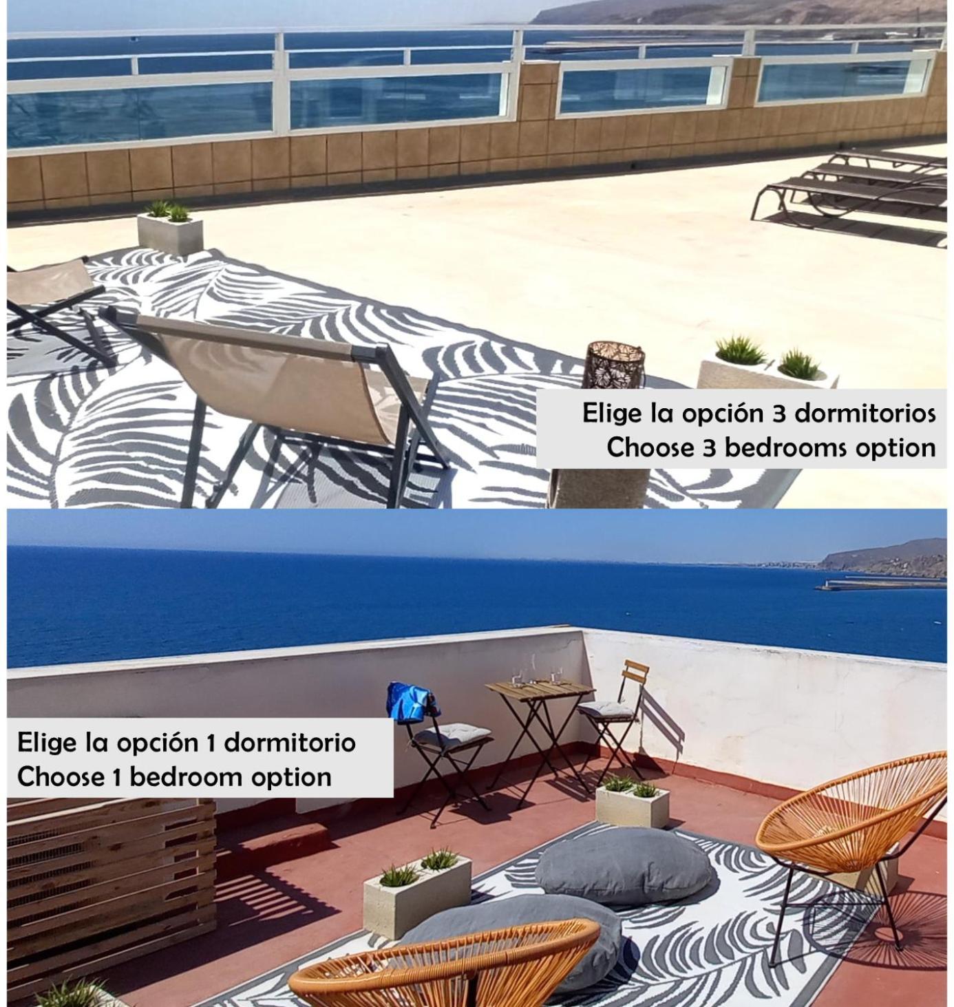 Appartement Superbe penthouse avec terrasse panoramique à Almería Extérieur photo